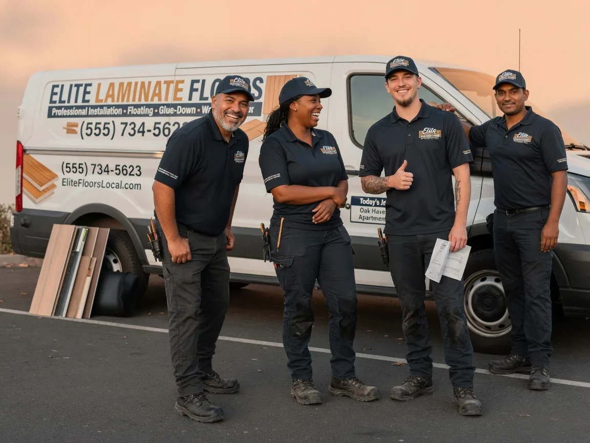 Laminate flooring installation company in Hillpoint, WI